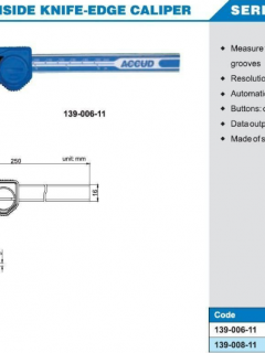 Accud Dijital Bıçak Ağızlı Kumpas 150mm | 139-006-11