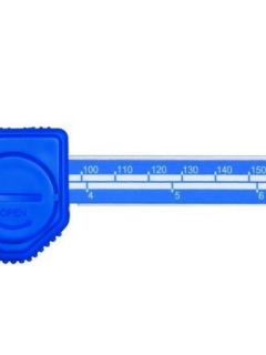 Accud Dijital Çift Kancalı Derinlik Kumpası 200mm | 174-008-11