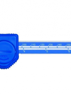 Accud Dijital Çift Kancalı Derinlik Kumpası 150mm | 174-006-11