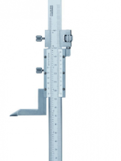 Accud Mini Mekanik Yükseklik Mihengiri 150mm | 187-006-11