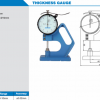 ACCUD Kalınlık Komparatörü 0-10mm | 449-010-11