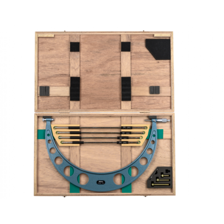 Mitutoyo Değiştirilebilir Uçlu Dış Çap Mikrometresi 400-500 mm | 104-143A