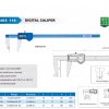 Accud Dijital Kumpas 0-200 mm/118-008-11