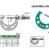 Insize 3209 Uzun Milli Dış Çap Mikrometresi I 3209-100