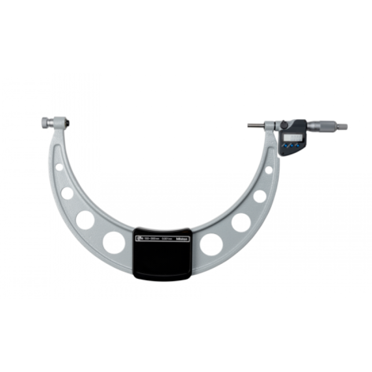 Mitutoyo Değiştirilebilir Uçlu Dijital Dış Çap Mikrometresi (Bilgi Çıkışlı) 150-300 mm | 340-252-30