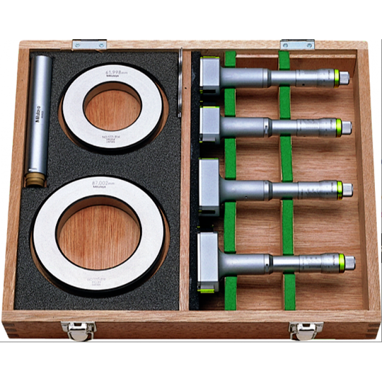 Mitutoyo 3 Nokta Temaslı İç Çap Mikrometresi 50-100 mm | 368-914