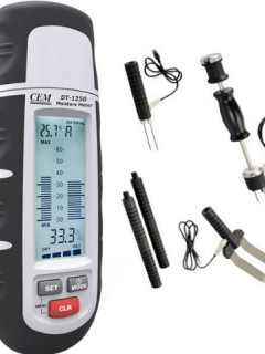 Cem DT 125G Çakmalı Ahşap ve Yapı Malzemesi Nem Ölçer Seti