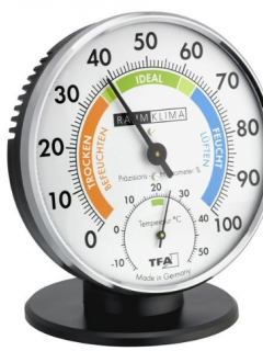 TFA 45.2033 ´RaumKlima´ İbreli Sıcaklık ve Nem Ölçer