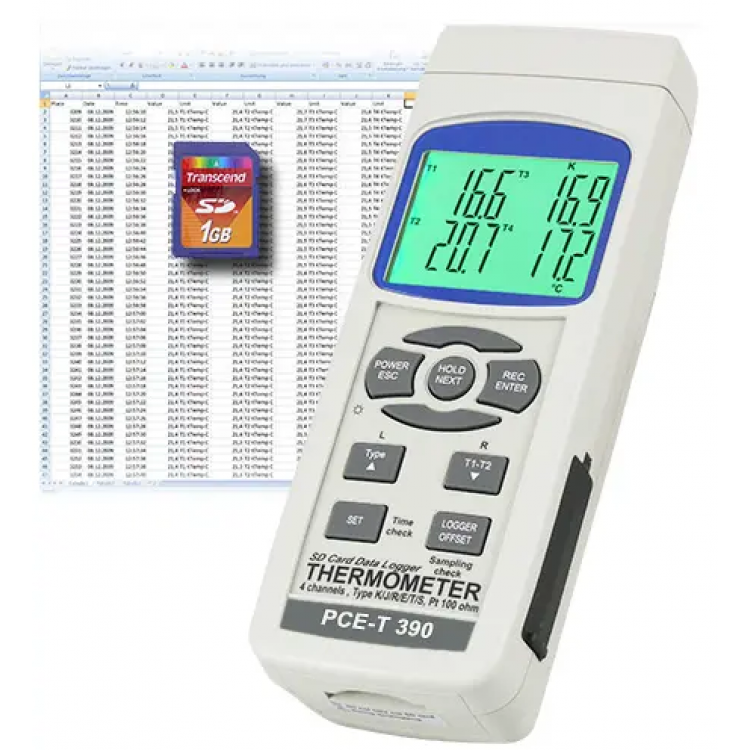 Sıcaklık Kontrol Cihazları PCE-T390