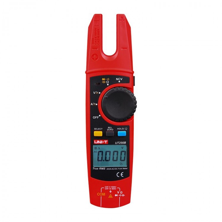 Çatal Tip Ampermetre (200A TRUE RMS) / UT256B Çatal Tip Ampermetre (200A TRUE RMS) / UT256B