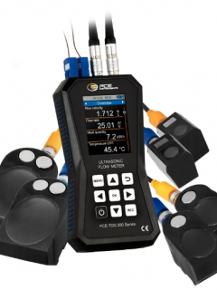 PCE Ultrasonik Debimetre Isı Miktarı Ölçer | PCE-TDS 200+ SML
