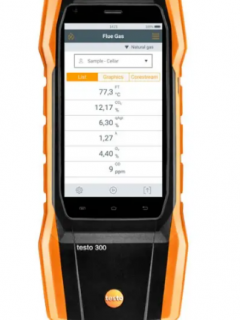 Testo Baca Gazı Analiz Cihazı (Yazıcılı Set) 15000 PPM  | Testo 300 LL
