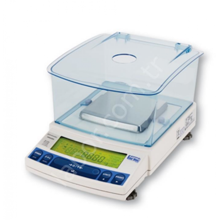 Shimadzu UW-620H  Yarı Analitik Terazi ‘Dahili Kalibrasyon’   620 gr  /  1 Mg