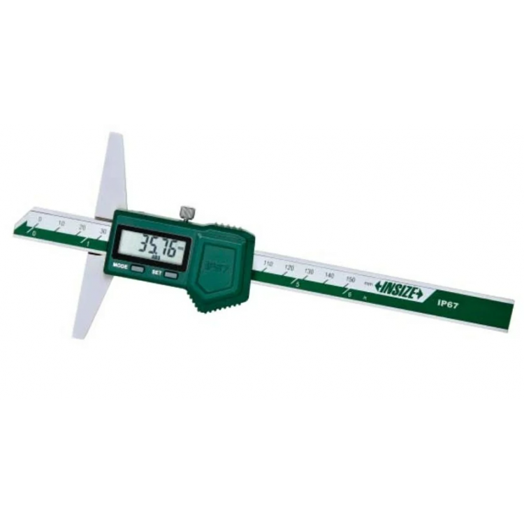 Insize Dijital Derinlik Kumpası 0-200mm , 0-8″' | 1149-200