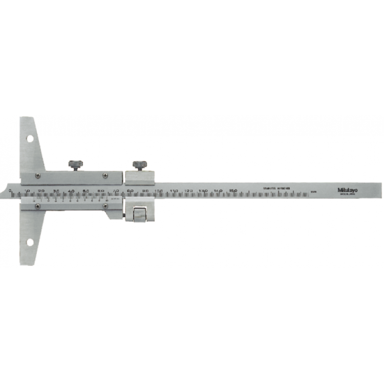 Mitutoyo Mekanik Derinlik Kumpası (Metrik) 0-200/0,02mm | 527-102