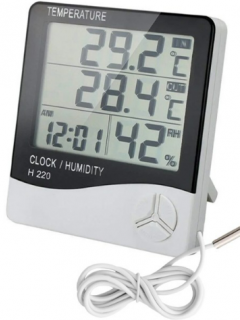 OEM  İç Ortam Sıcaklık ve Nem, Dış Ortam Sıcaklık Ölçer HTC-2 | H220