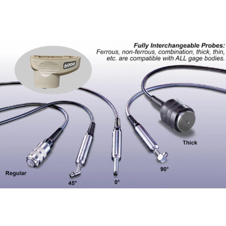 DeFelsko Positector 6000 Kaplama Kalınlık Probları | Tüm Metal Yüzeler İçin