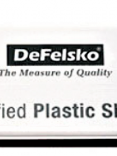 DeFelsko Doğrulama Plakları | Sertifikalı Plastik Şim (tekli)