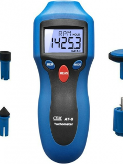 Cem AT8 Temaslı Temassız Devir Ölçer Takometre | AT8 