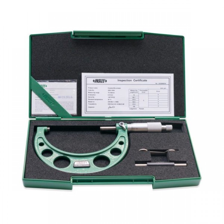 Insize Mekanik Mikrometre | 3203-100A Insize Mekanik Mikrometre | 3203-100A
